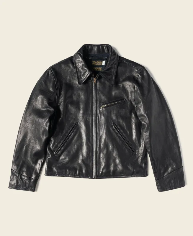 Lot 391 Cossack Goatskin Leather Jacket sold by Bronson Mfg.