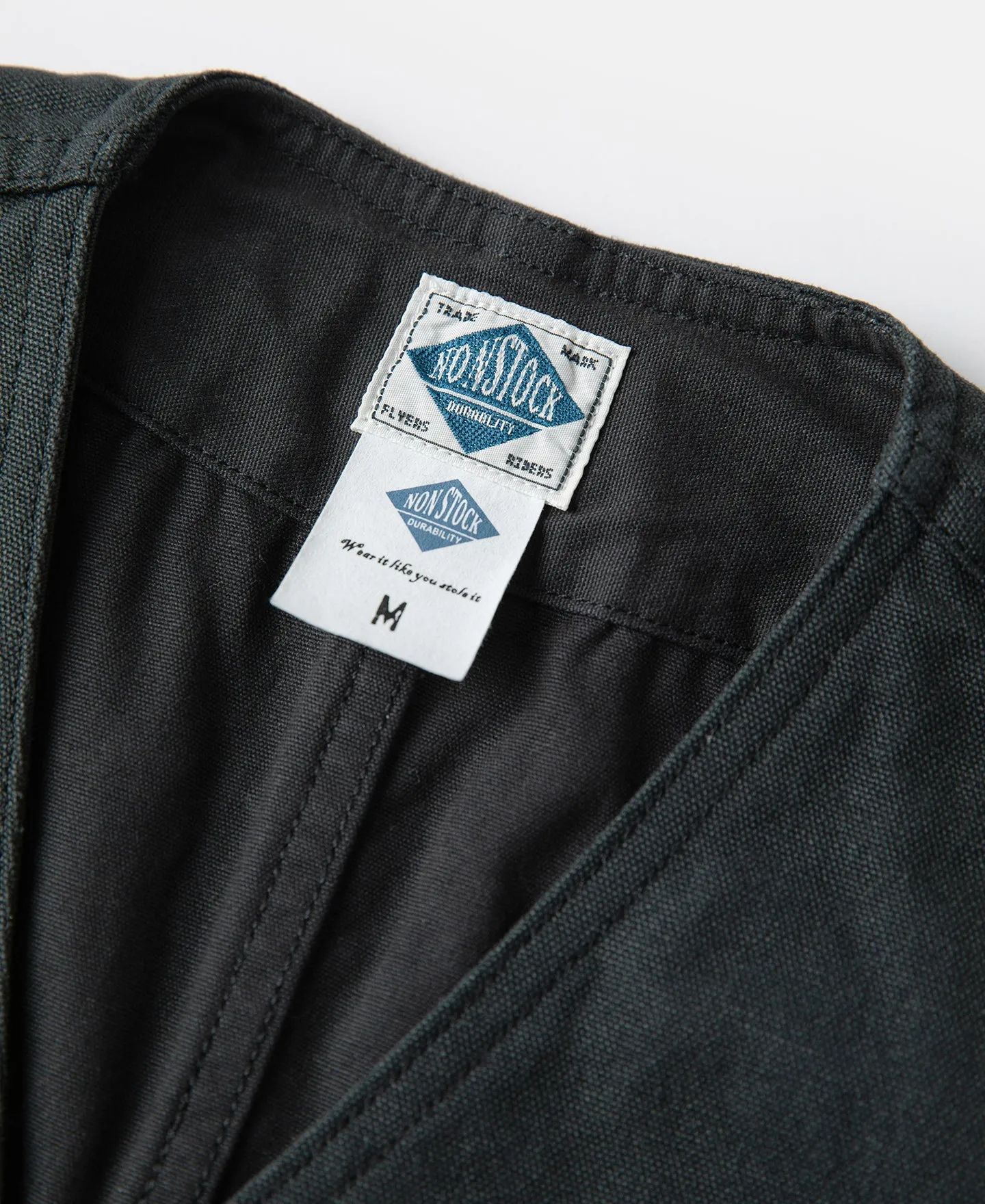1930s Canvas Game Pockets Vest - Dark Green sold by Bronson Mfg. product image thumbnail 3