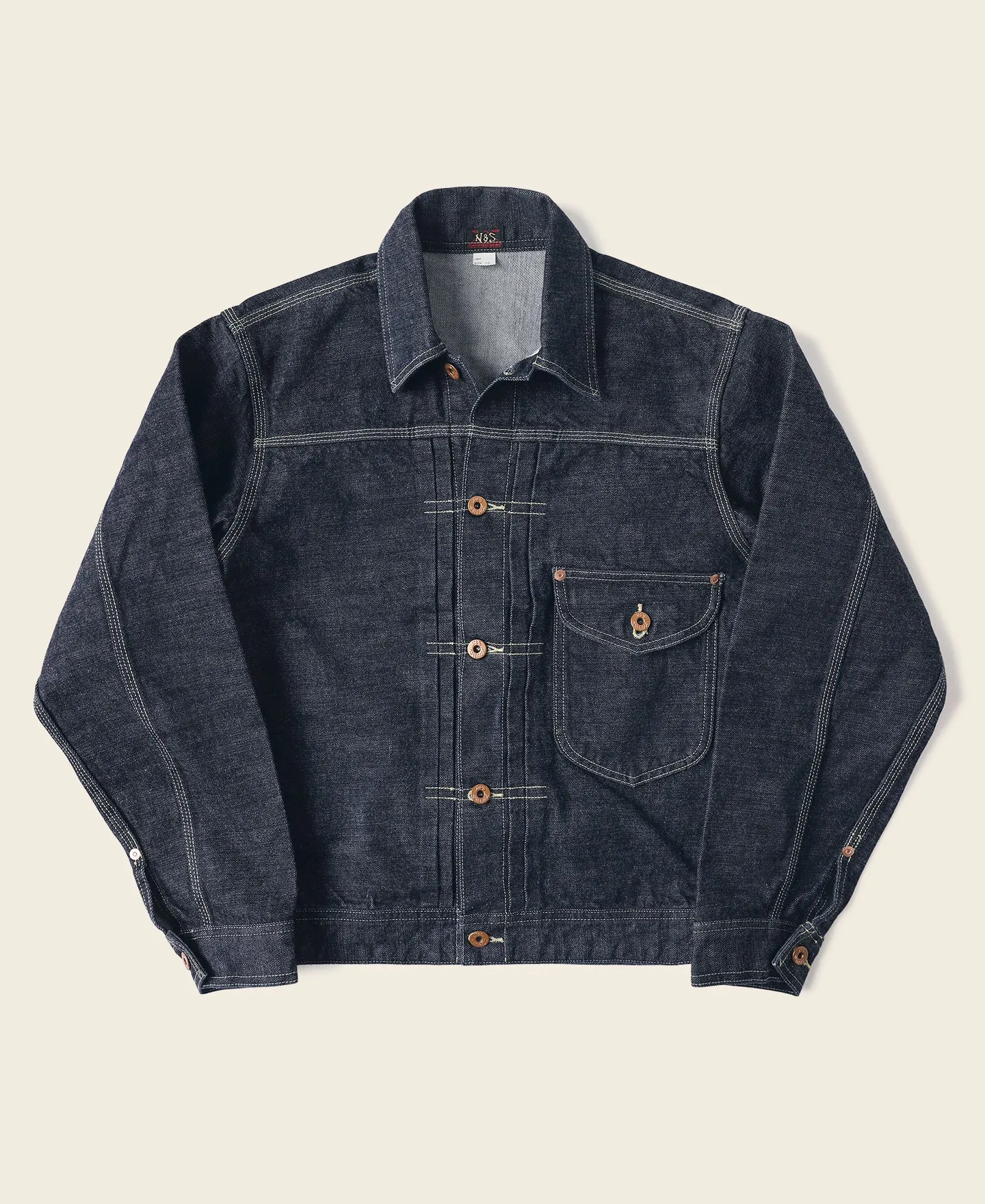 1936 Model Cowboy Selvedge Denim Jacket sold by Bronson Mfg.