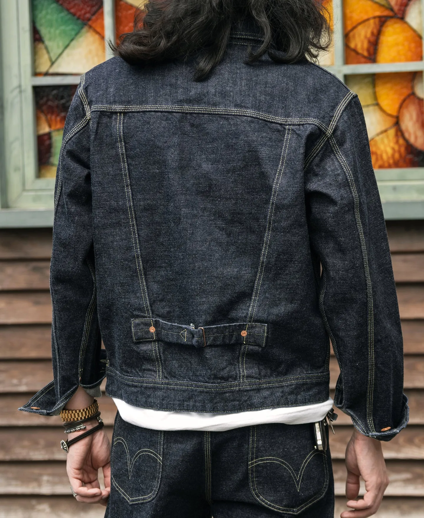 1936 Model Cowboy Selvedge Denim Jacket sold by Bronson Mfg. product image thumbnail 5