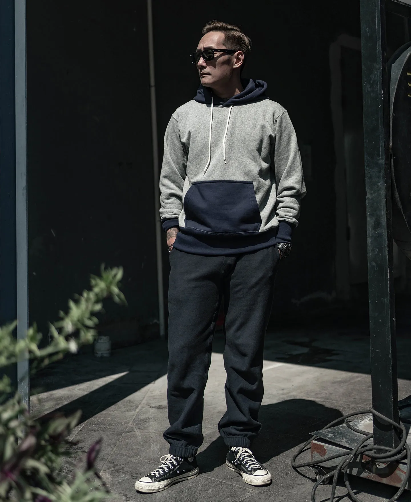 1950s 20.5 oz Terry Cloth Reverse Weave Sweatpants - Black sold by Bronson Mfg. product image thumbnail 4
