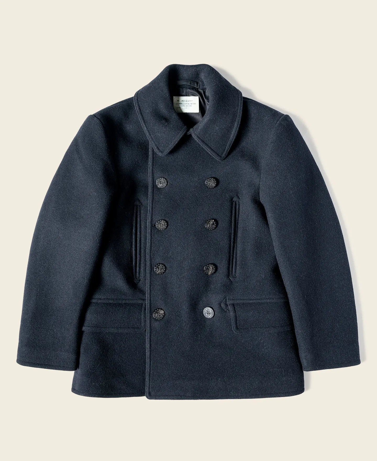 1913 U.S. NAVY PEACOAT sold by Bronson Mfg.