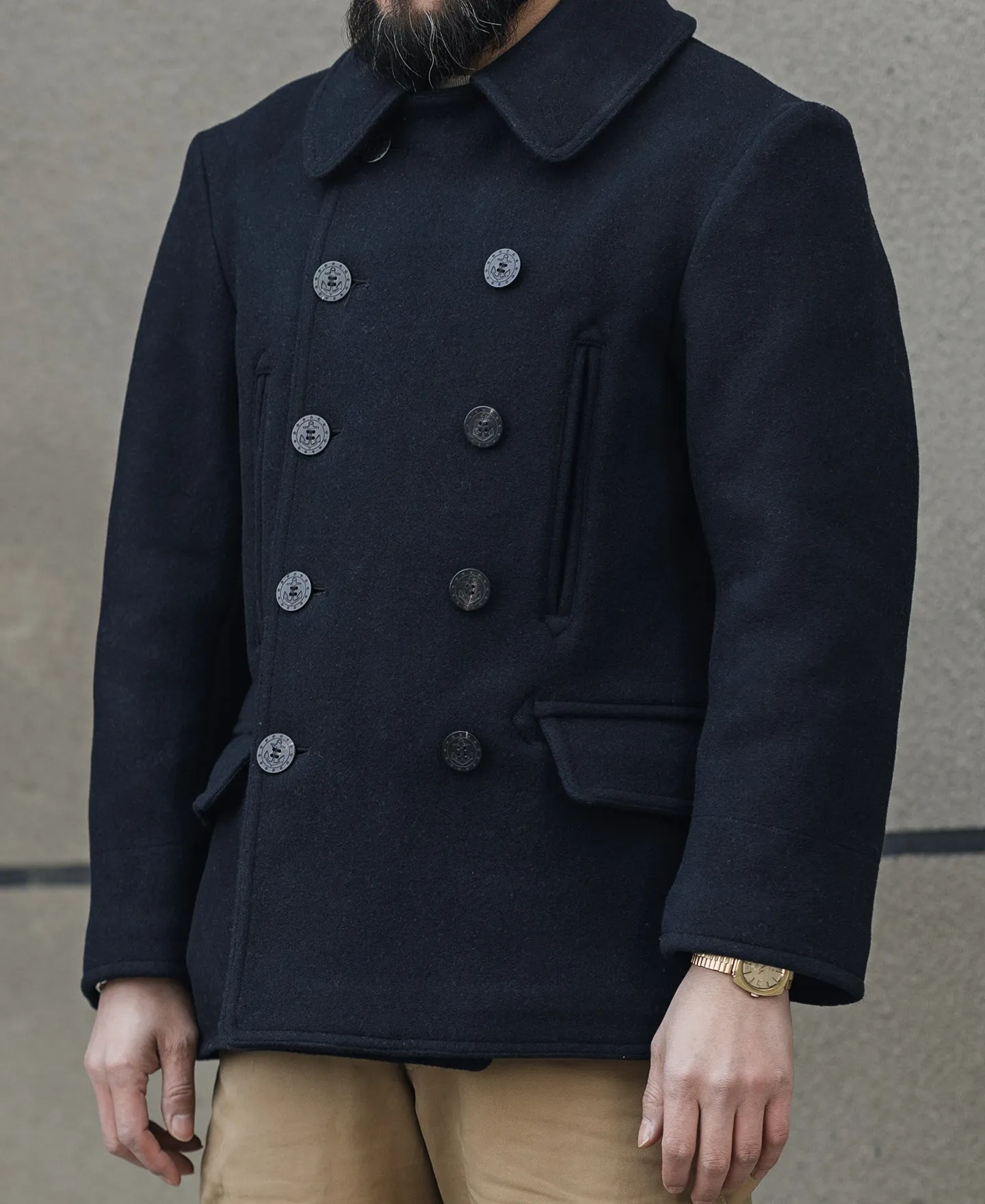 1913 U.S. NAVY PEACOAT sold by Bronson Mfg. product image thumbnail 3