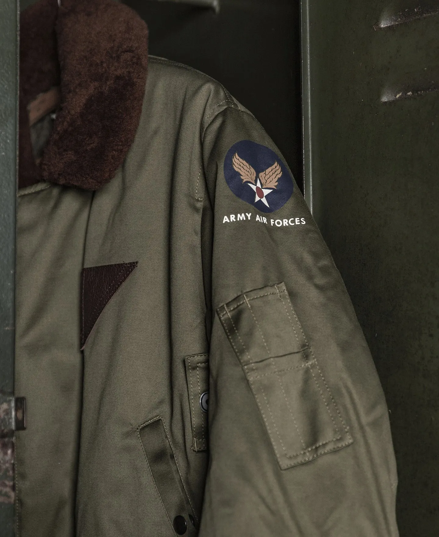 USAAF Type B-15A Flight Jacket sold by Bronson Mfg. product image thumbnail 4