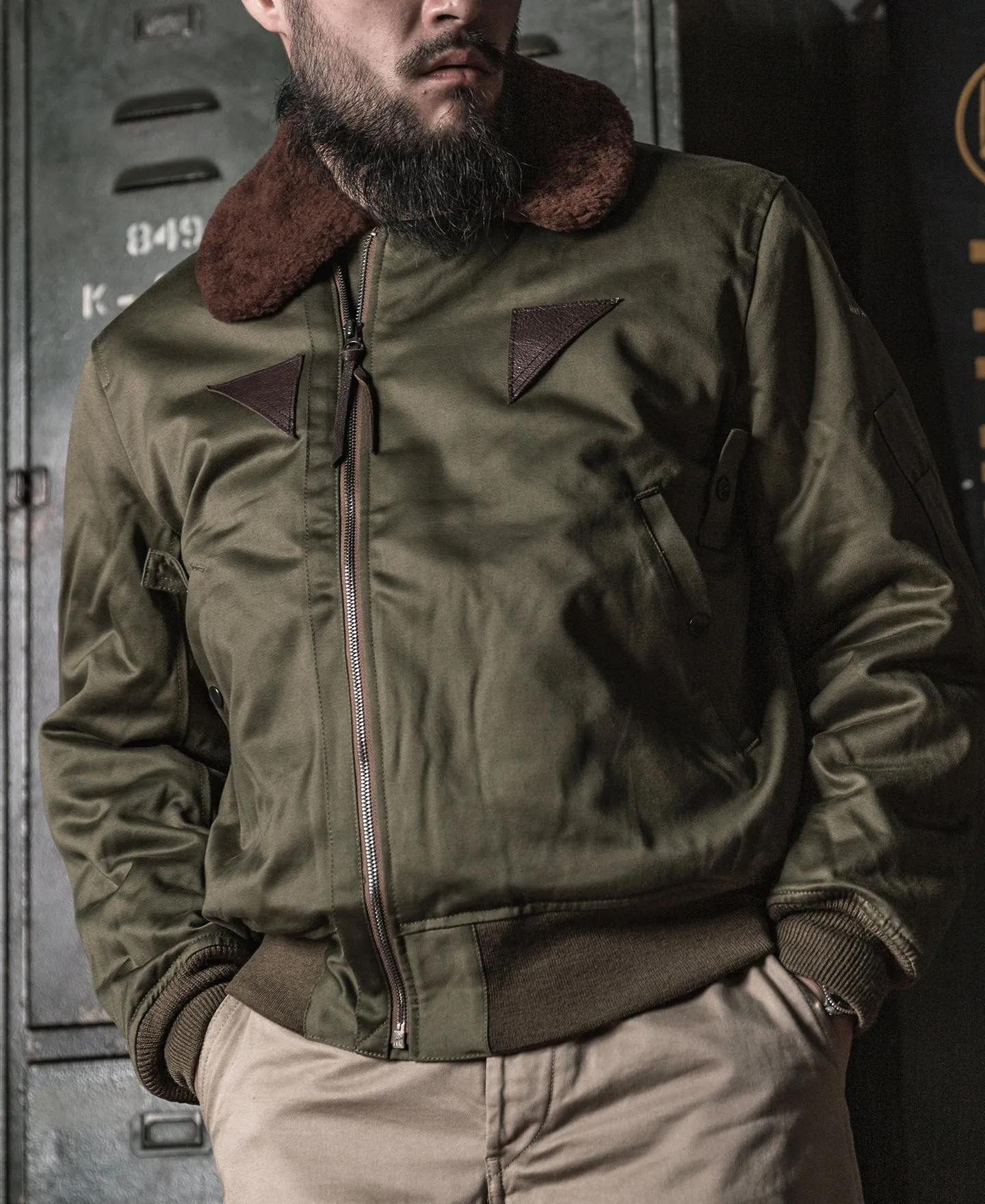 USAAF Type B-15A Flight Jacket sold by Bronson Mfg. product image thumbnail 5