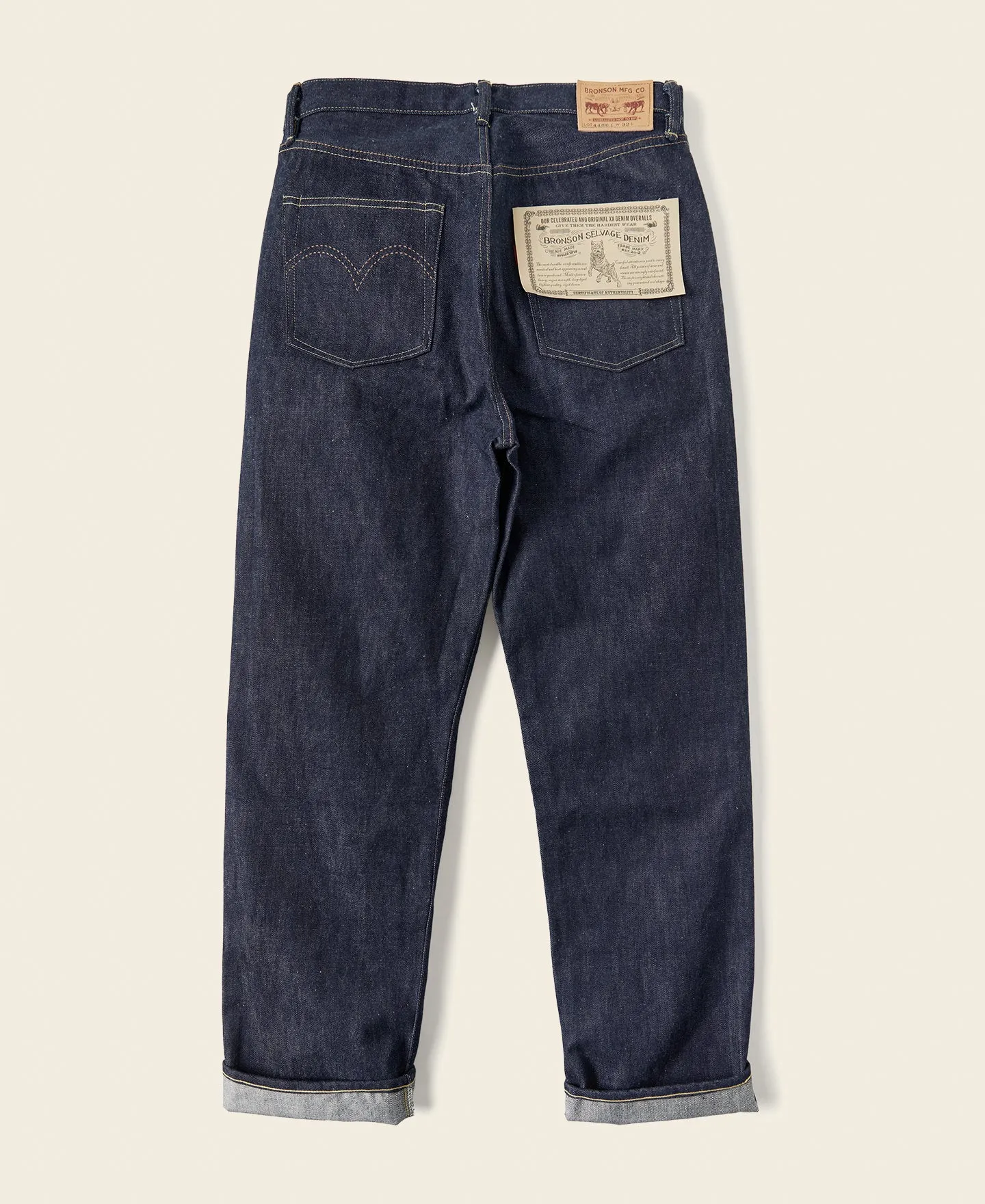 Lot 44801 1944 WWII Version Selvedge Denim Jeans sold by Bronson Mfg. product image thumbnail 2
