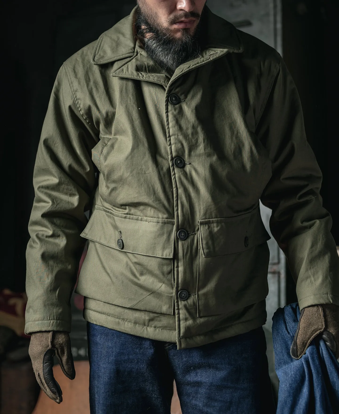 US Navy AL-1 Flight Jacket sold by Bronson Mfg. product image thumbnail 3