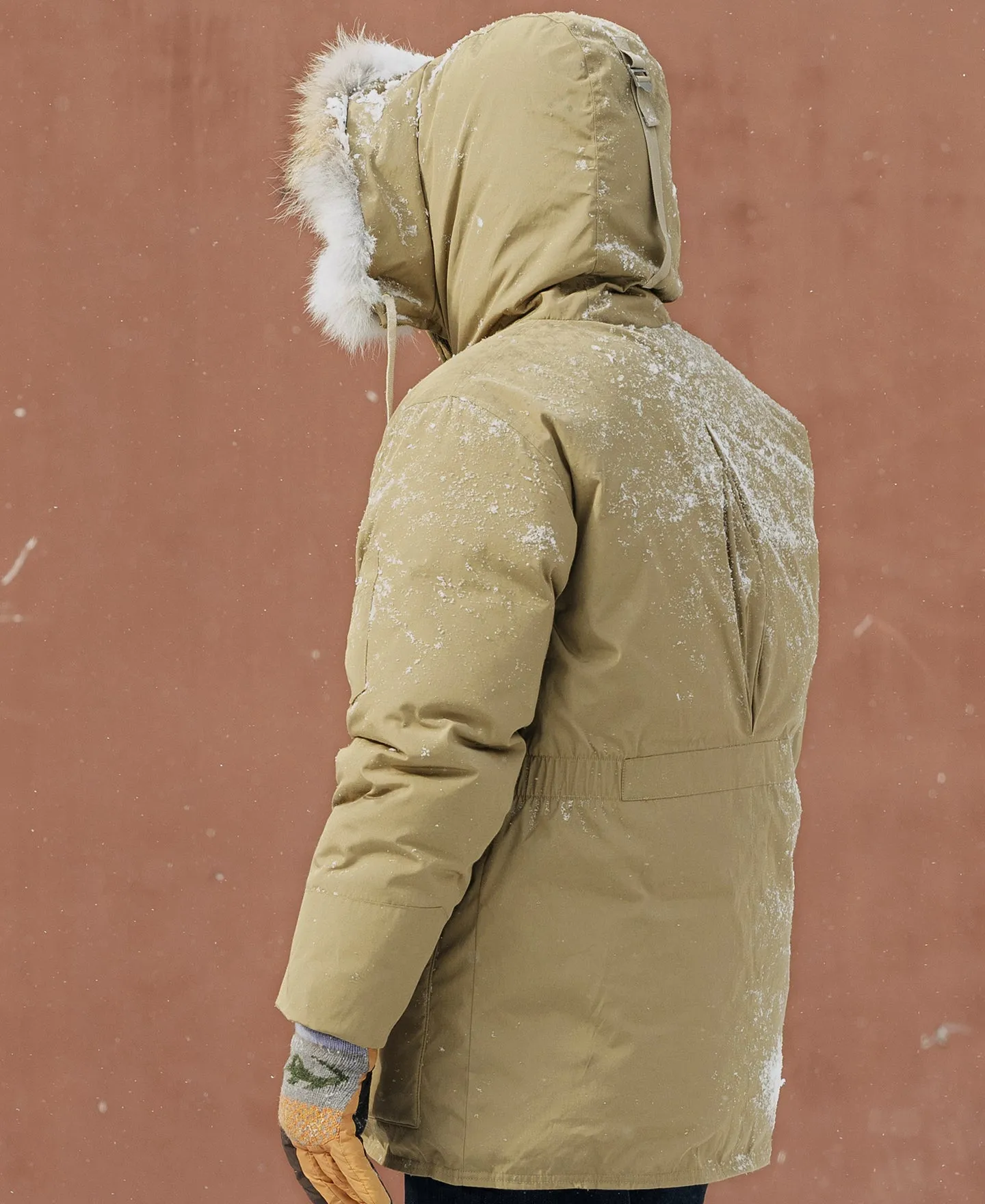 Polar Down parka - Khaki sold by Bronson Mfg. product image thumbnail 5