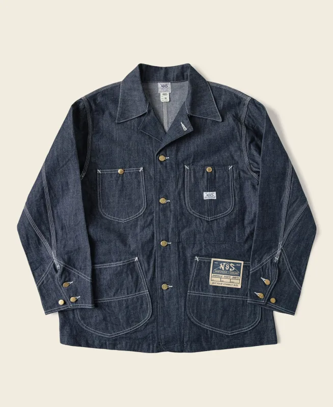1936 98-J Railroad Work Denim Jacket sold by Bronson Mfg.