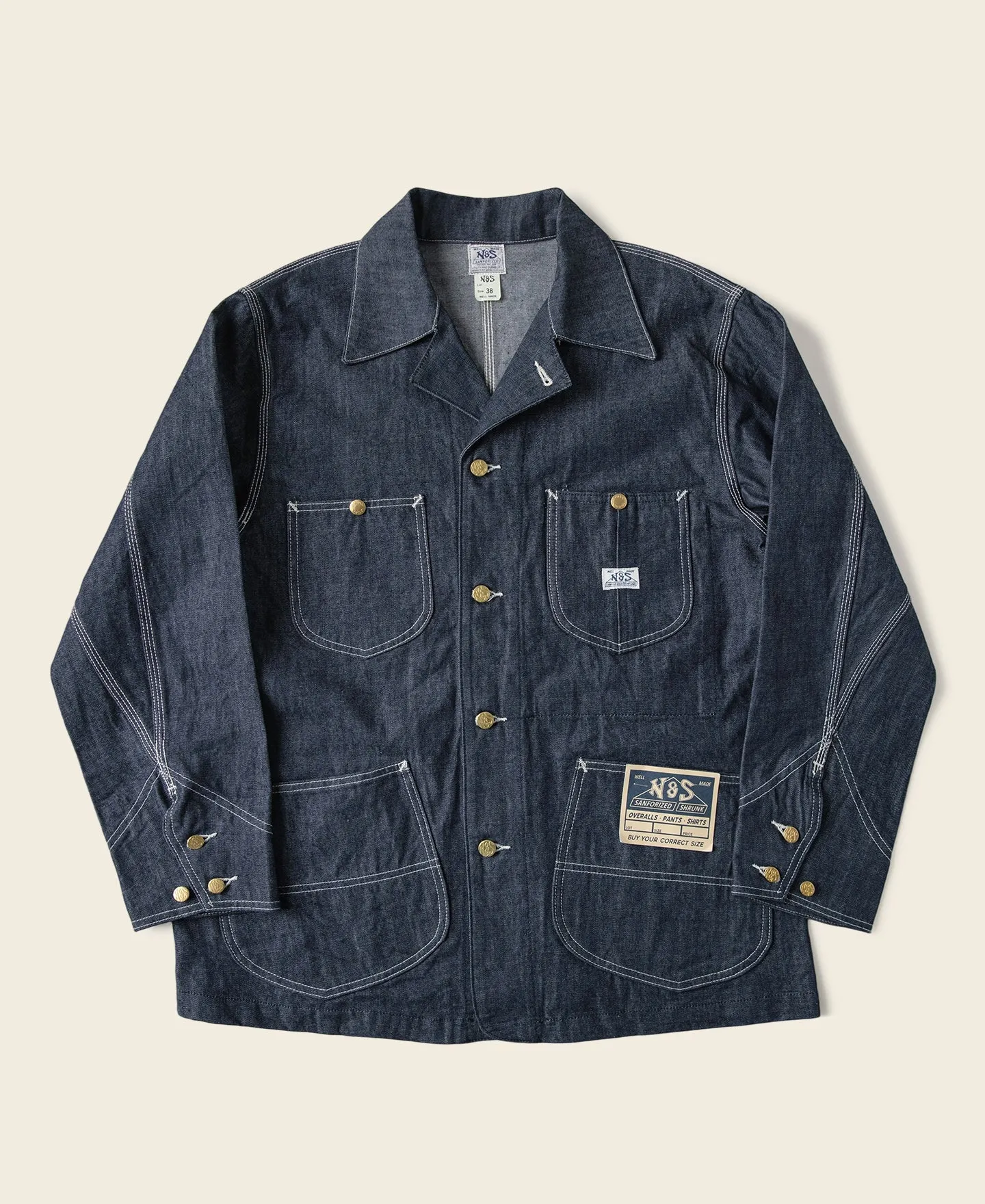1936 98-J Railroad Work Denim Jacket sold by Bronson Mfg.