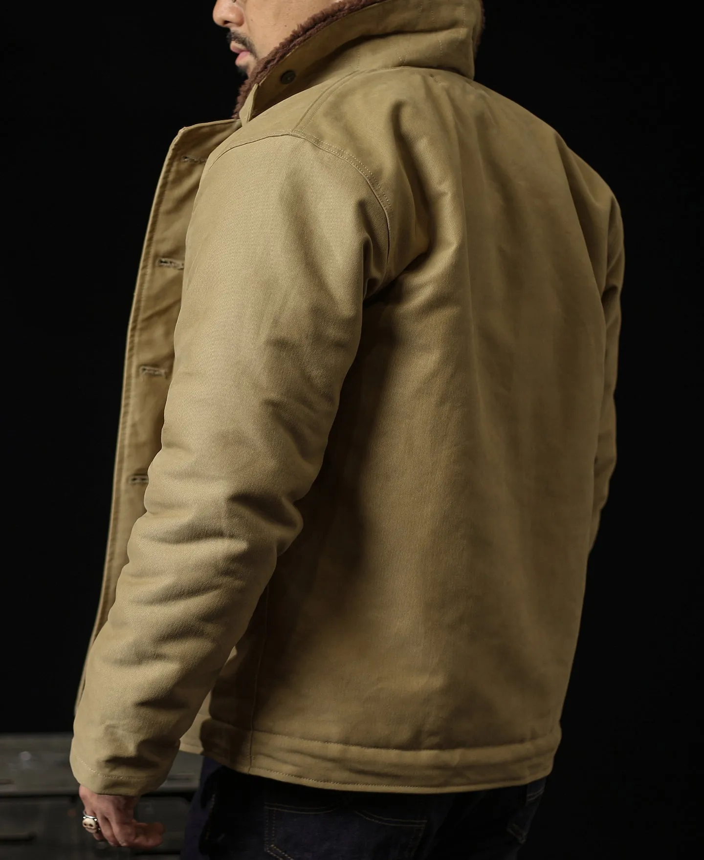 1940s US Navy N-1 Deck Jacket - Cost-effective Version sold by Bronson Mfg. product image thumbnail 5