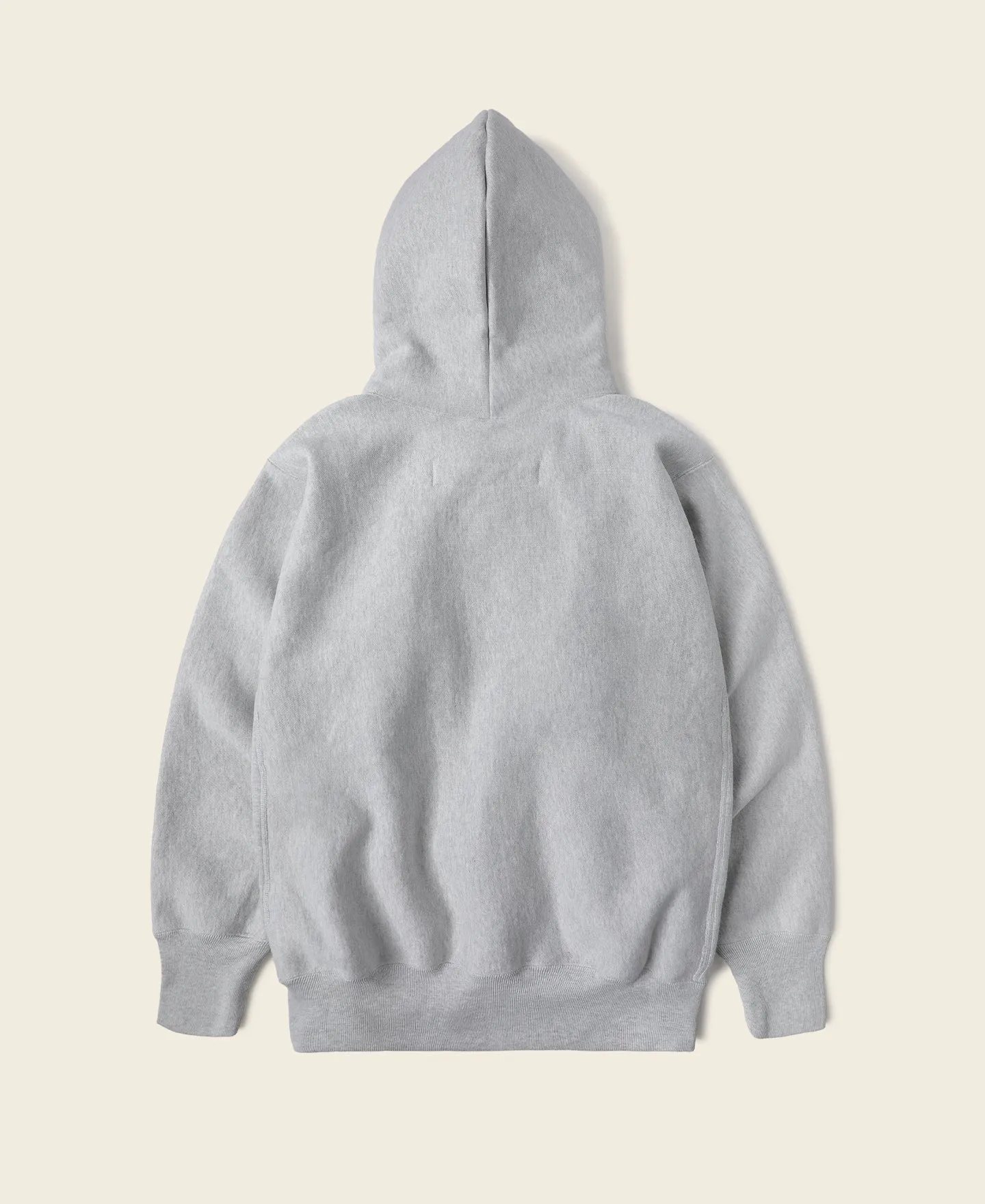 21 oz Military Academy Reverse Weave Hoodie - Gray sold by Bronson Mfg. product image thumbnail 2