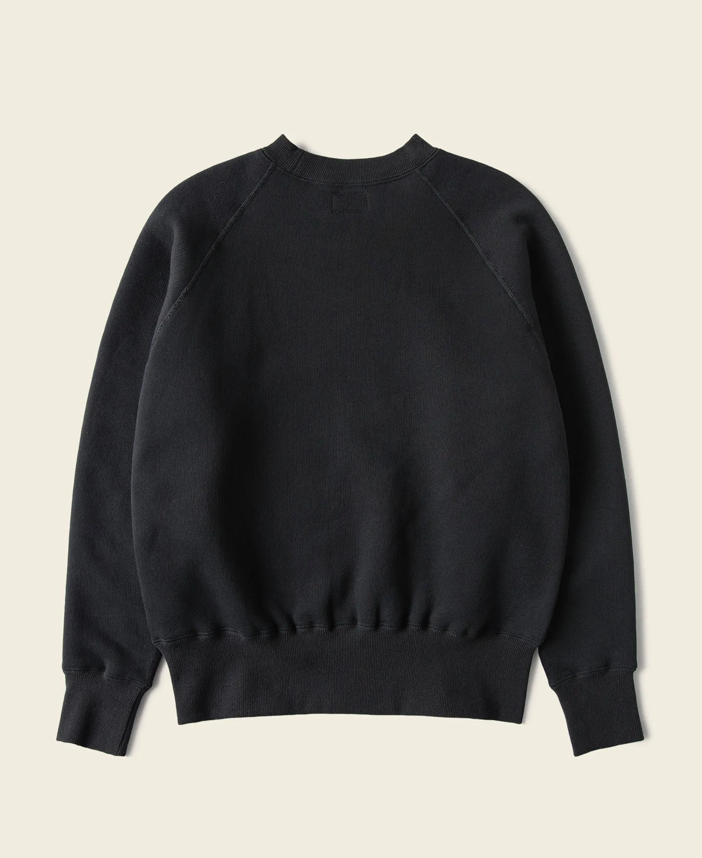 1980s Marine Bulldog Raglan Sweatshirt - Black sold by Bronson Mfg. product image thumbnail 2