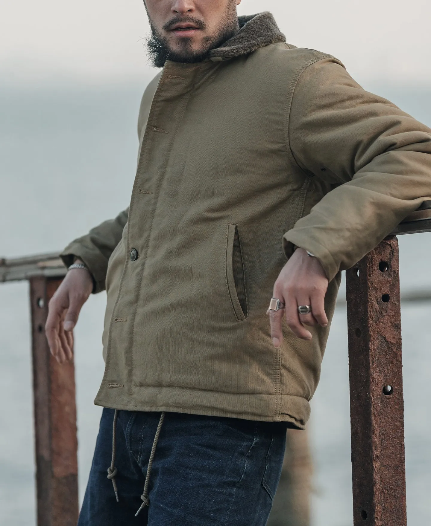 USN N-1 Deck Jacket - Experimental Sample Type sold by Bronson Mfg. product image thumbnail 4
