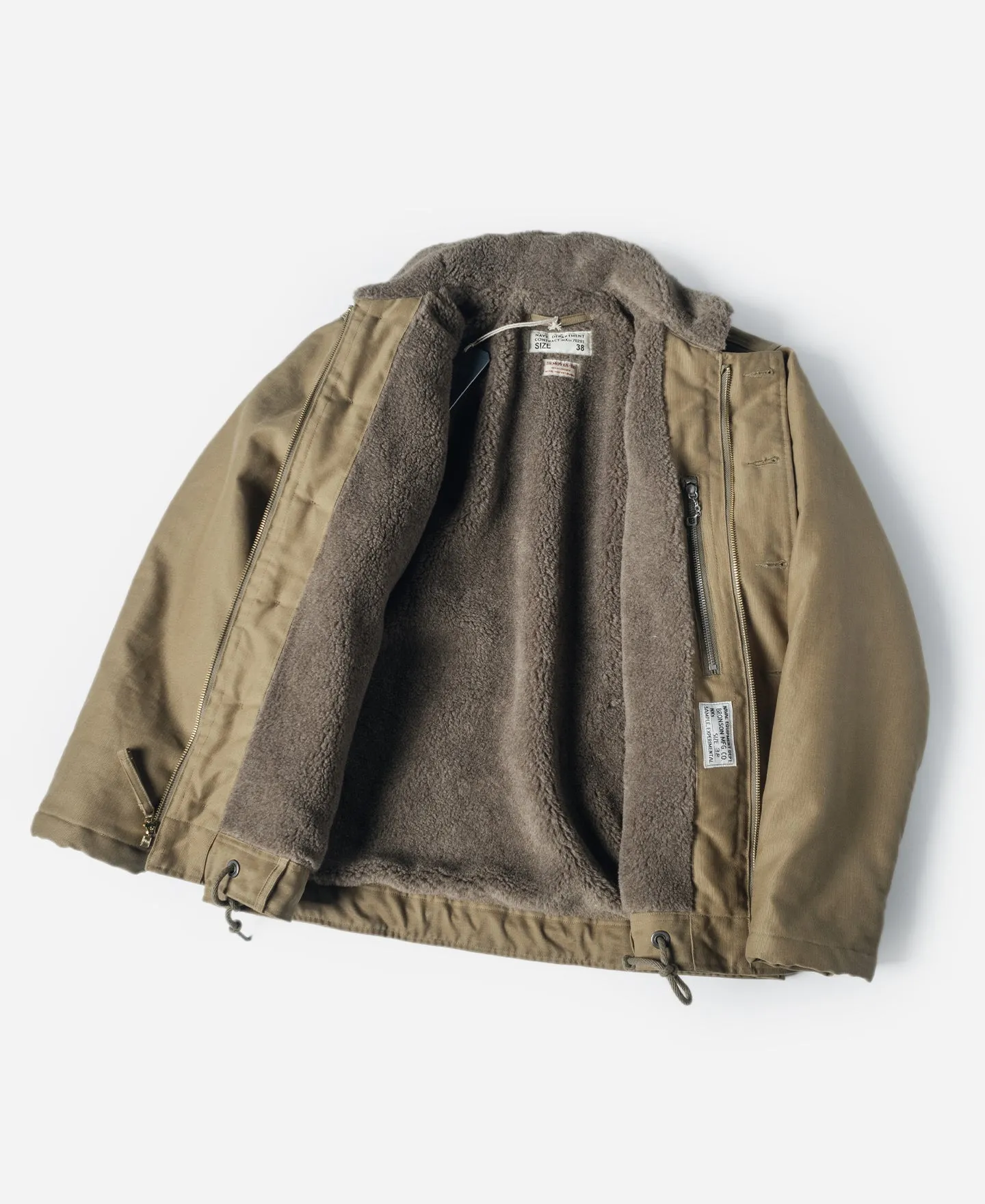 USN N-1 Deck Jacket - Experimental Sample Type sold by Bronson Mfg. product image thumbnail 3