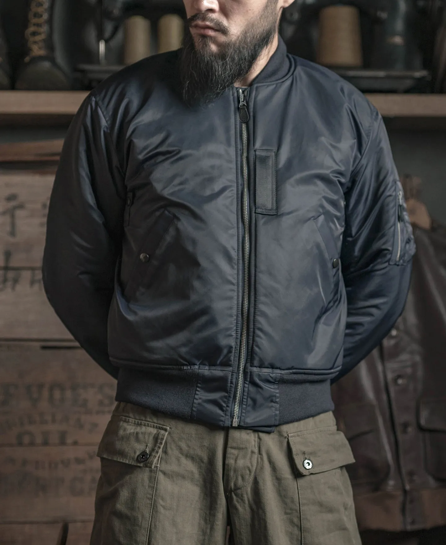 US Air Force Type B-15C MOD Flight Jacket sold by Bronson Mfg. product image thumbnail 5