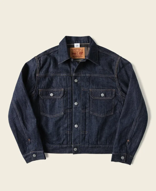 LOT 817XX Type 2 Blanket Lined Denim Jacket sold by Bronson Mfg.