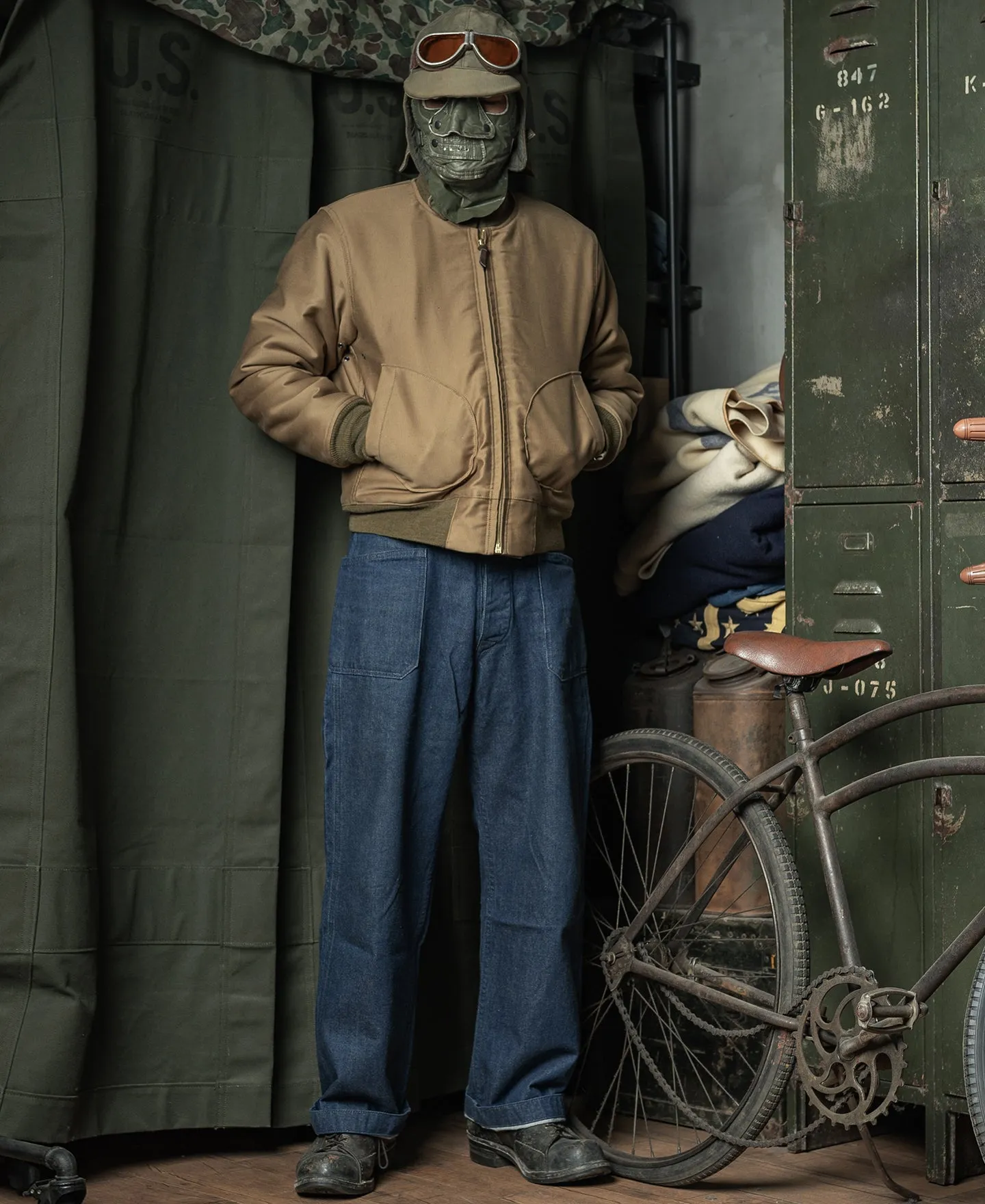 U.S. Navy NAF-1168 Deck Jacket - Khaki sold by Bronson Mfg. product image thumbnail 4