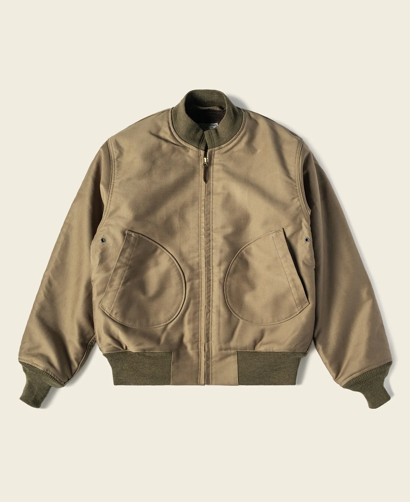 U.S. Navy NAF-1168 Deck Jacket - Khaki sold by Bronson Mfg.