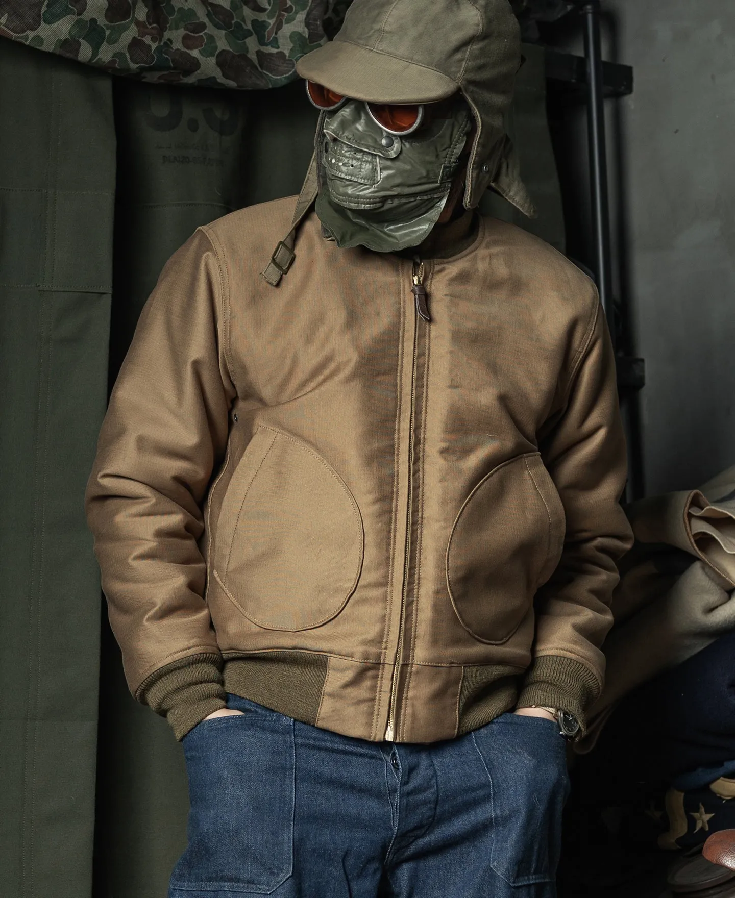 U.S. Navy NAF-1168 Deck Jacket - Khaki sold by Bronson Mfg. product image thumbnail 5