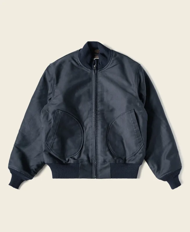 U.S. Navy NAF-1168 Deck Jacket - Navy made by Bronson Mfg.