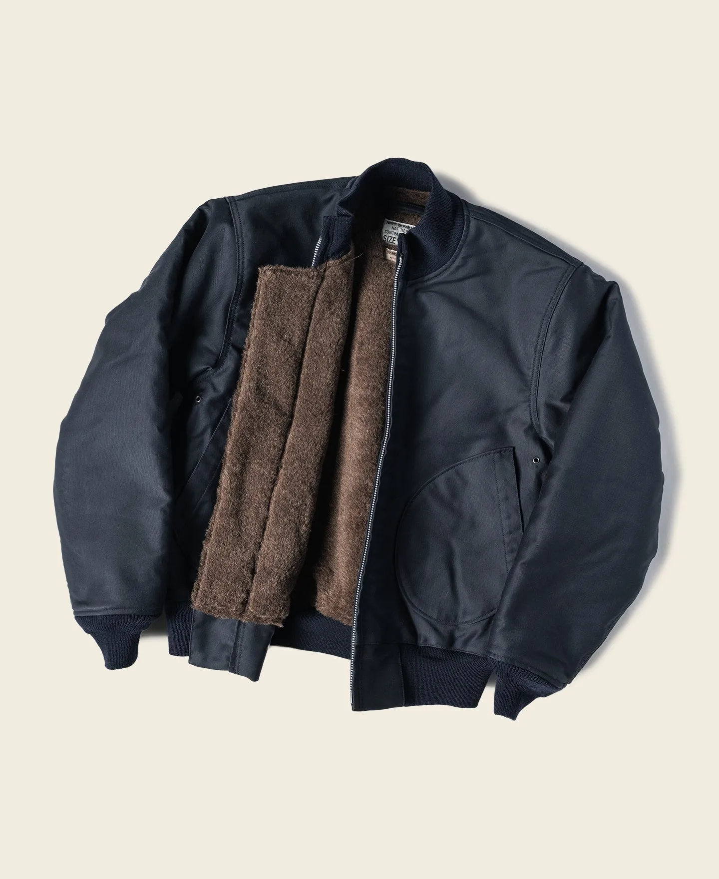 U.S. Navy NAF-1168 Deck Jacket - Navy sold by Bronson Mfg. product image thumbnail 3