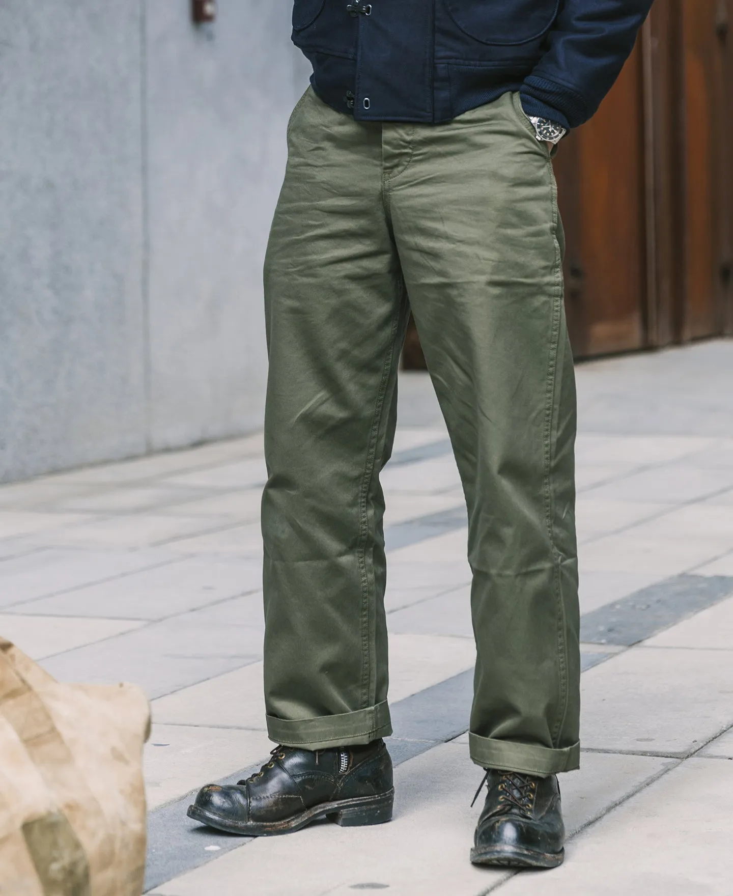 US Army M-43 Field Trousers sold by Bronson Mfg. product image thumbnail 5