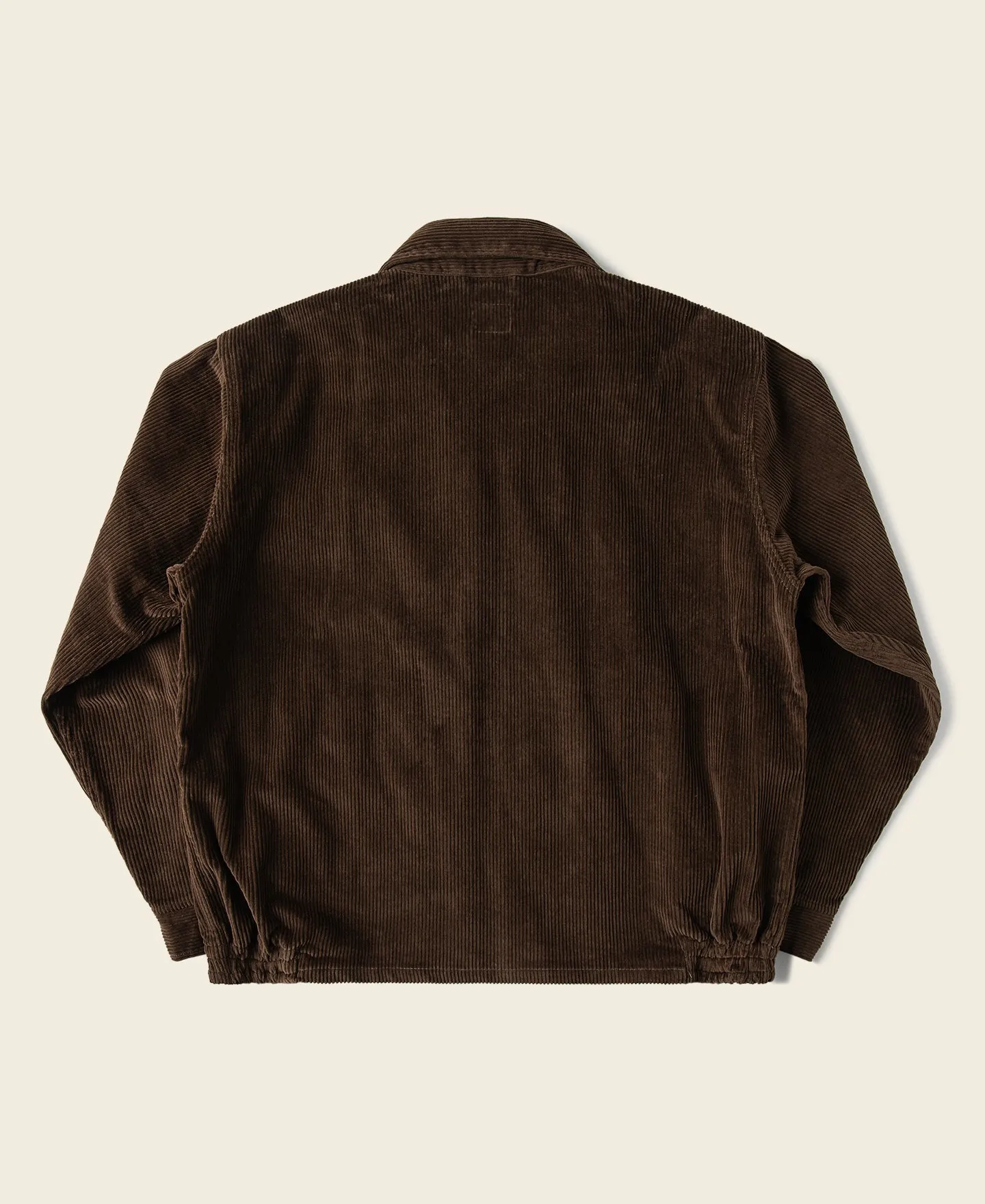 9 Wale Cotton Corduroy Zip-Up Jacket - Brown sold by Bronson Mfg. product image thumbnail 2