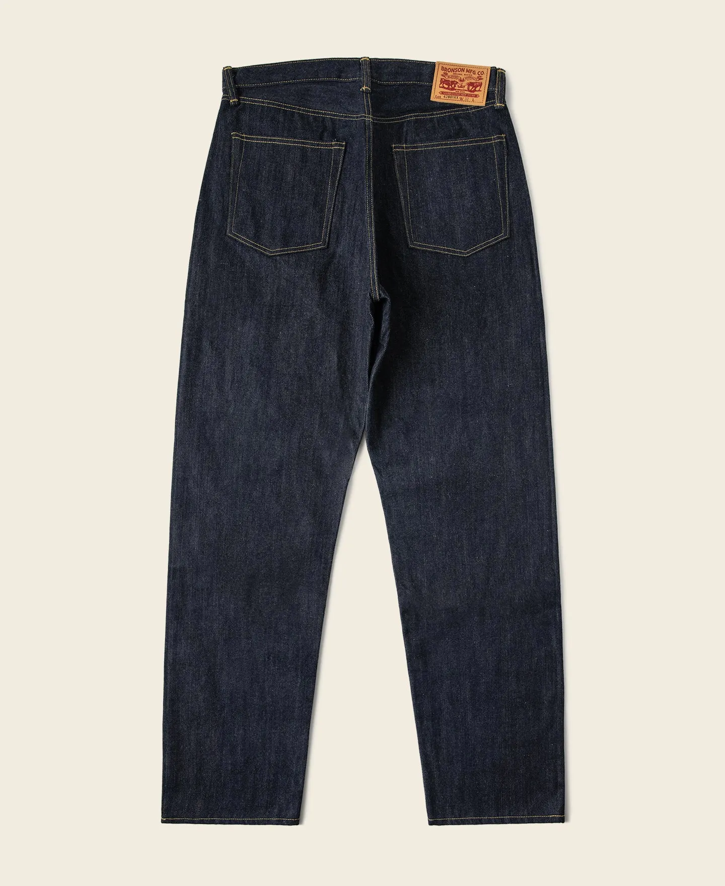 Lot 42801XX 1942 WWII Simplified Selvedge Denim Jeans sold by Bronson Mfg. product image thumbnail 2