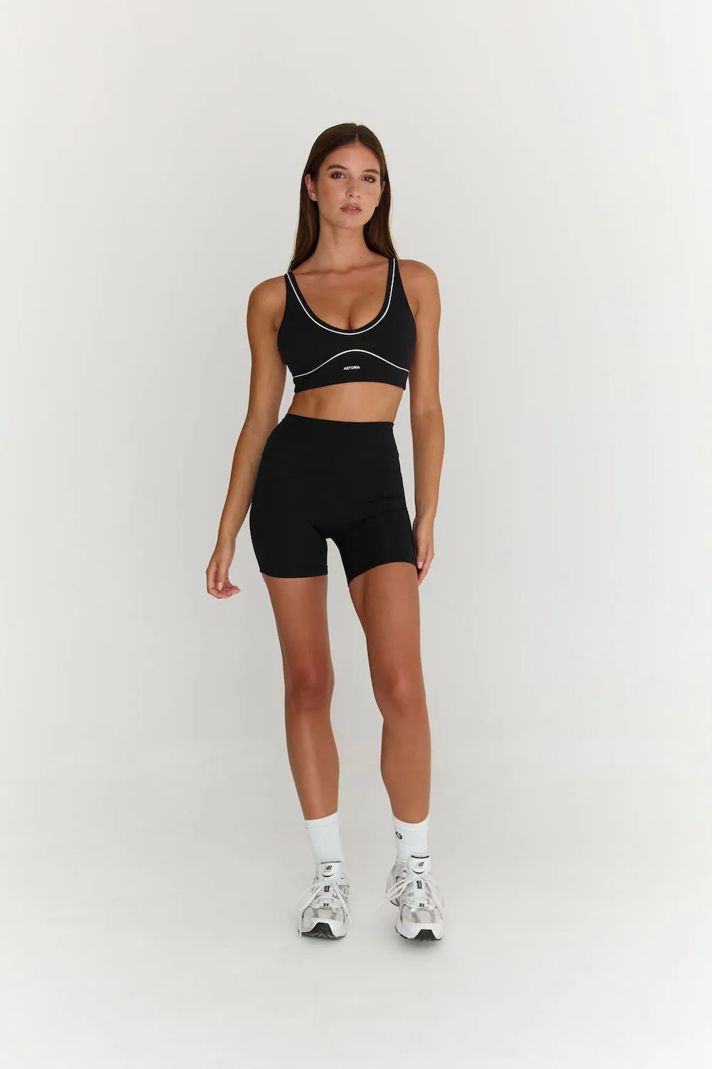 Astoria Airvíve Staple Sports Bra - Black/Cream sold by Astoria Activewear product image thumbnail 5