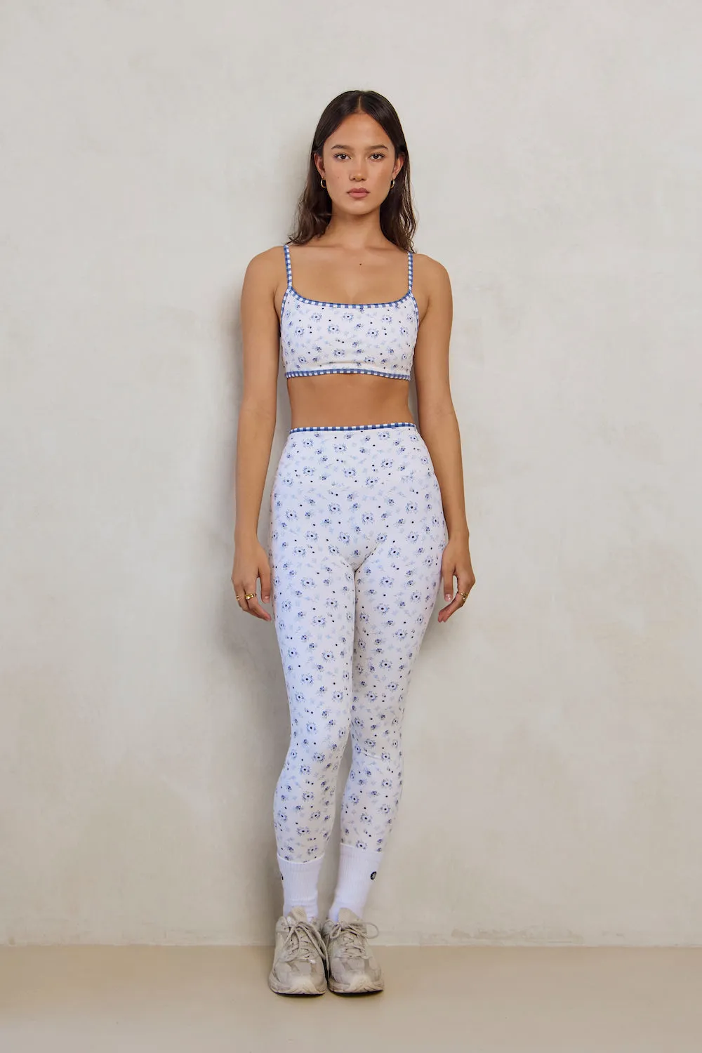 Astoria LUXE BALANCE Full Length Legging - Blueberry Gingham sold by Astoria Activewear product image thumbnail 3