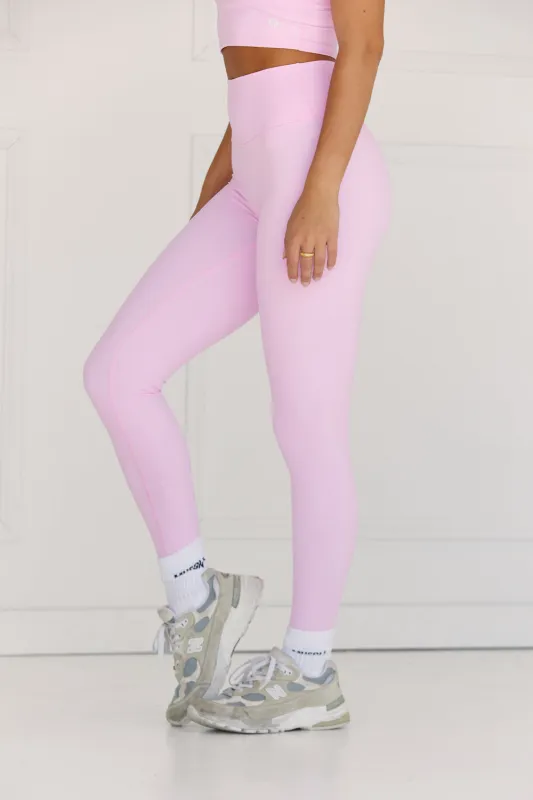 Astoria LUXE IGNITE Full Length Legging - Bubblegum Pink sold by Astoria Activewear