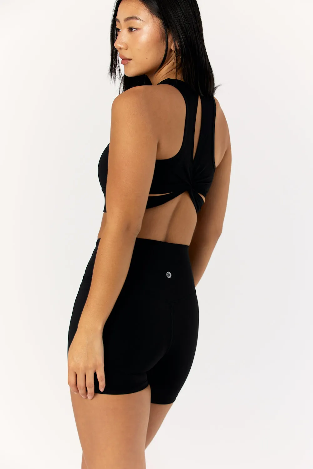 Astoria LIVE LUXE Square Neck Crop - Black sold by Astoria Activewear product image thumbnail 5