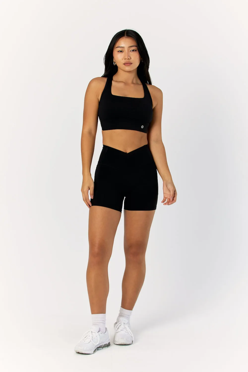 Astoria LIVE LUXE Square Neck Crop - Black sold by Astoria Activewear product image thumbnail 3