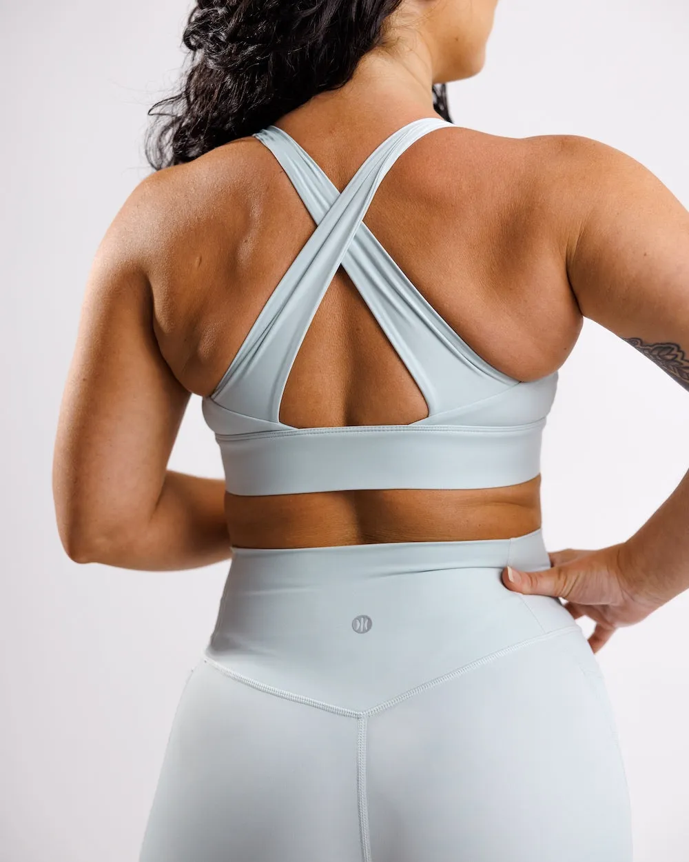 Astoria LUXE POWER Sports Bra - Ice Blue sold by Astoria Activewear