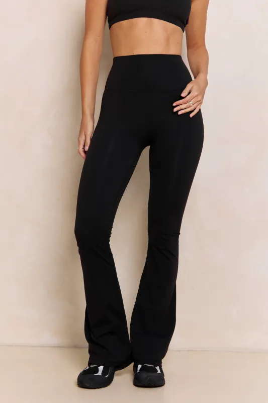 Astoria Airvíve Flare Legging - Black sold by Astoria Activewear