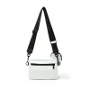 Downtown Crossbody in White Patent sold by Think Royln