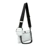 Downtown Crossbody in White Patent sold by Think Royln