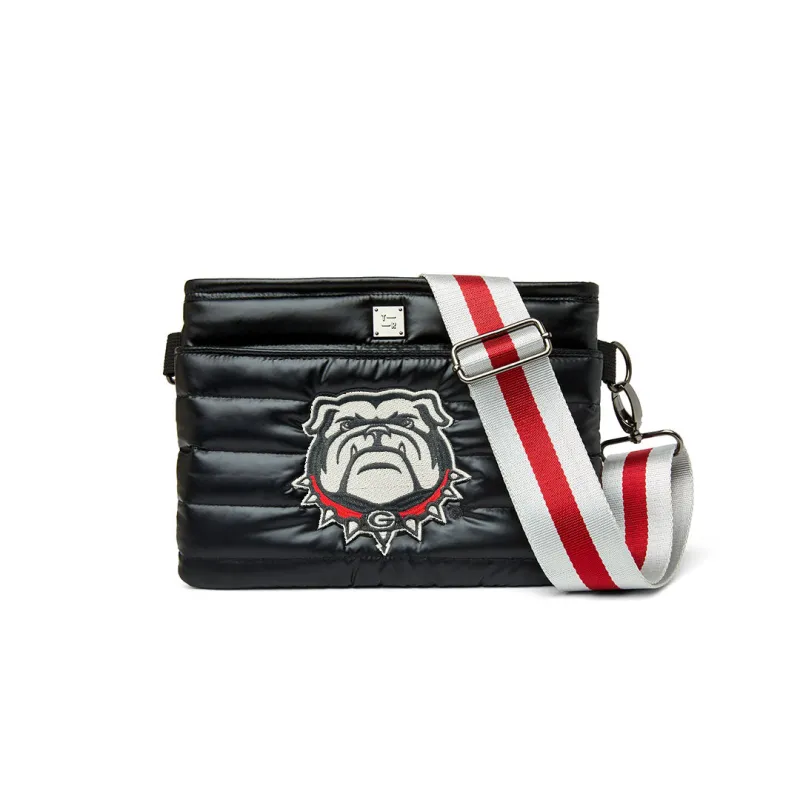 Bum Bag 2.0 College University of Georgia Pearl Black made by Think Royln