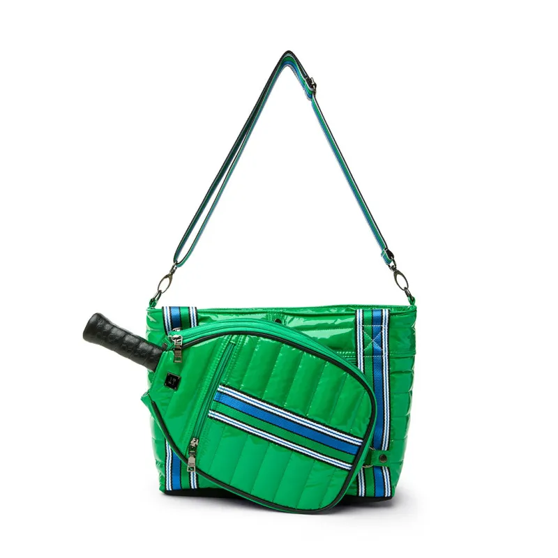 Ace of the Court Pickleball Bag Club Green Patent made by Think Royln