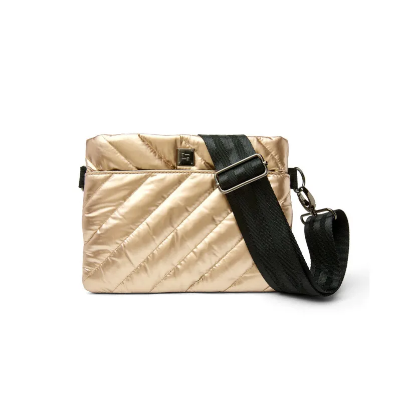 Diagonal 2.0 Bum Bag Pearl Cashmere made by Think Royln