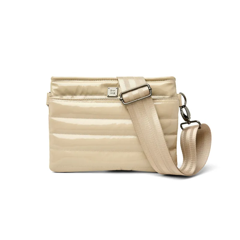 Bum Bag 2.0 Blonde Patent with Blonde Strap made by Think Royln