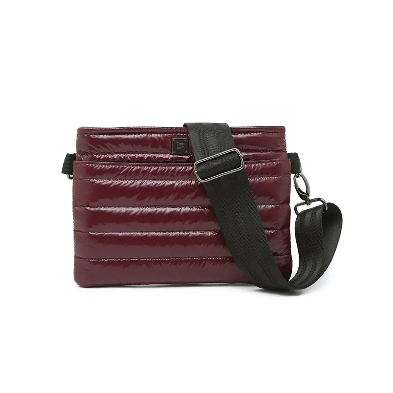 Bum Bag 2.0 Glossy Deep Burgundy made by Think Royln