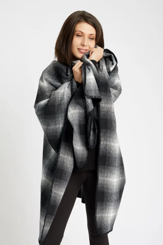 Portia - Poncho Scarf sold by Just Cozy