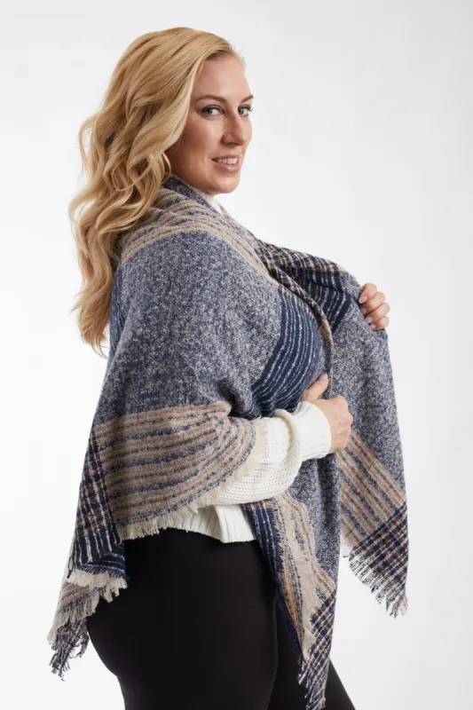 Casandra - Blanket Scarf sold by Just Cozy