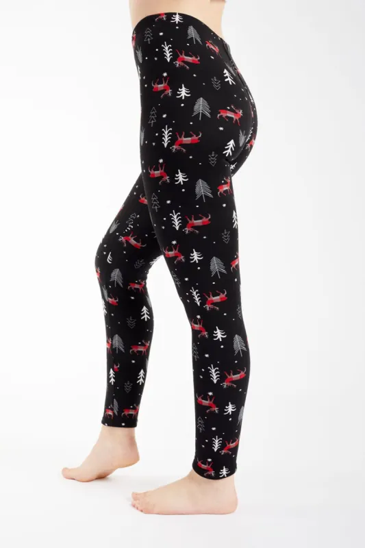 Tree Reindeer - Cozy Lined sold by Just Cozy