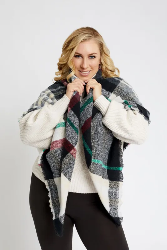 Patty - Blanket Scarf sold by Just Cozy