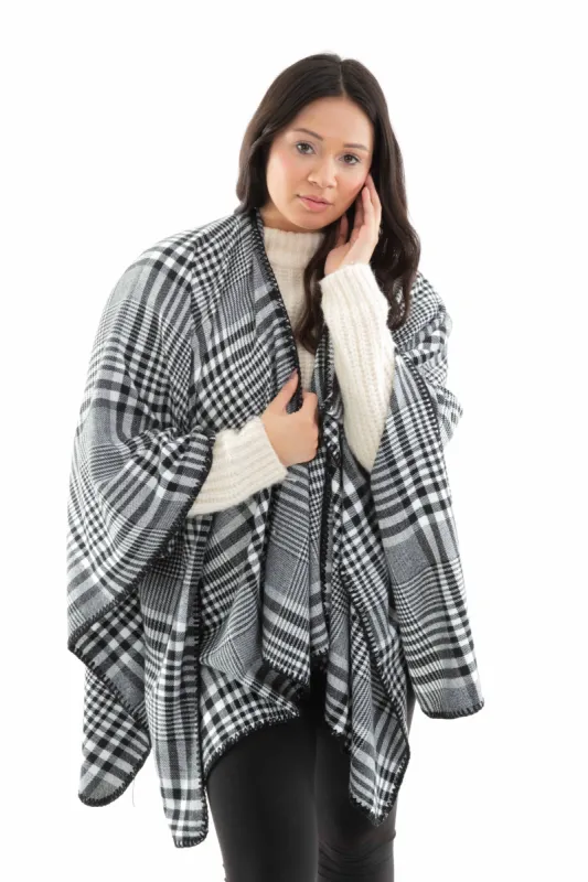 Charlise - Poncho Scarf sold by Just Cozy