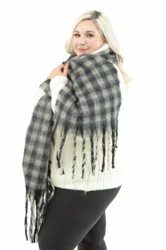 Mia - Bouclé Scarf sold by Just Cozy