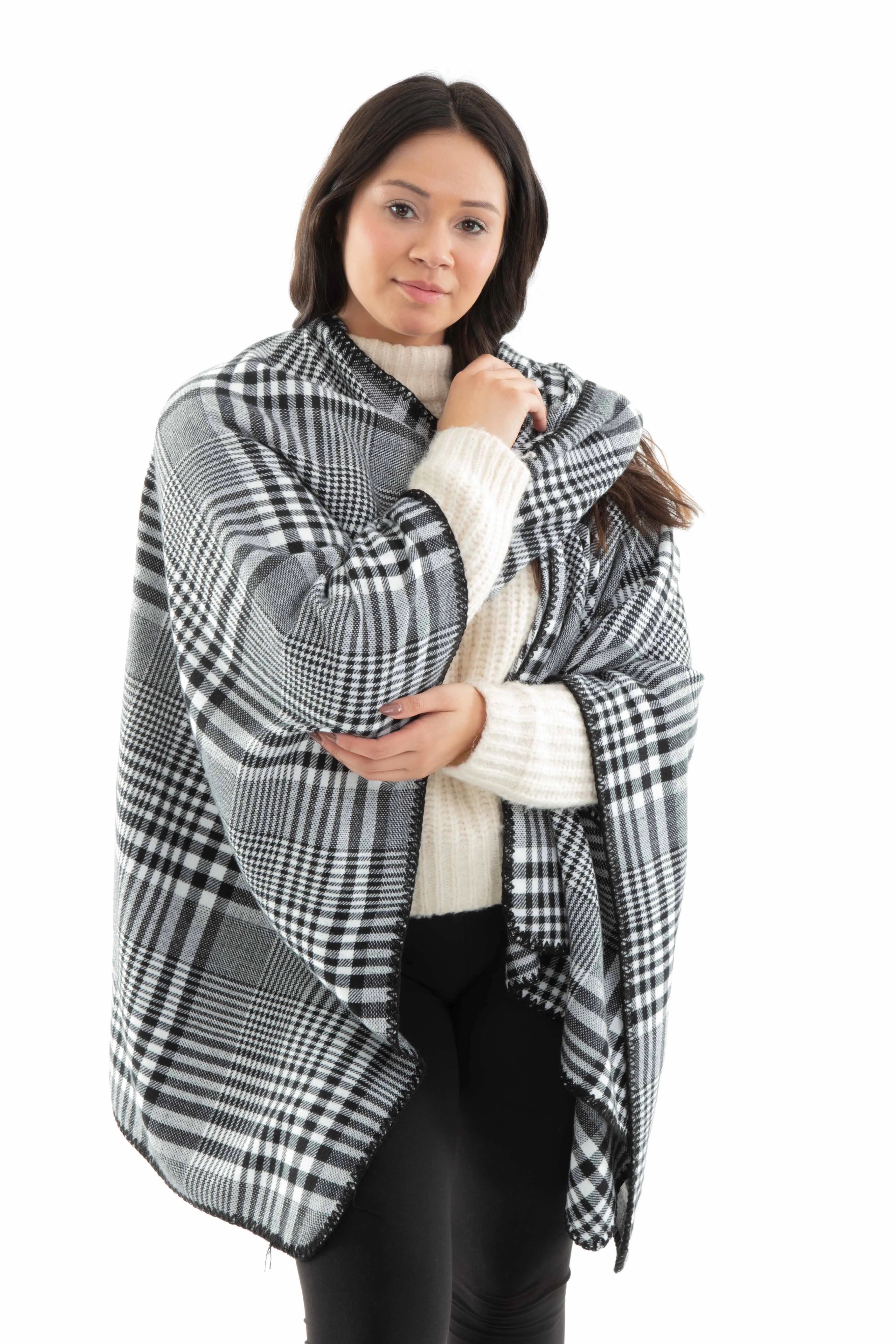 Charlise - Poncho Scarf sold by Just Cozy product image thumbnail 2